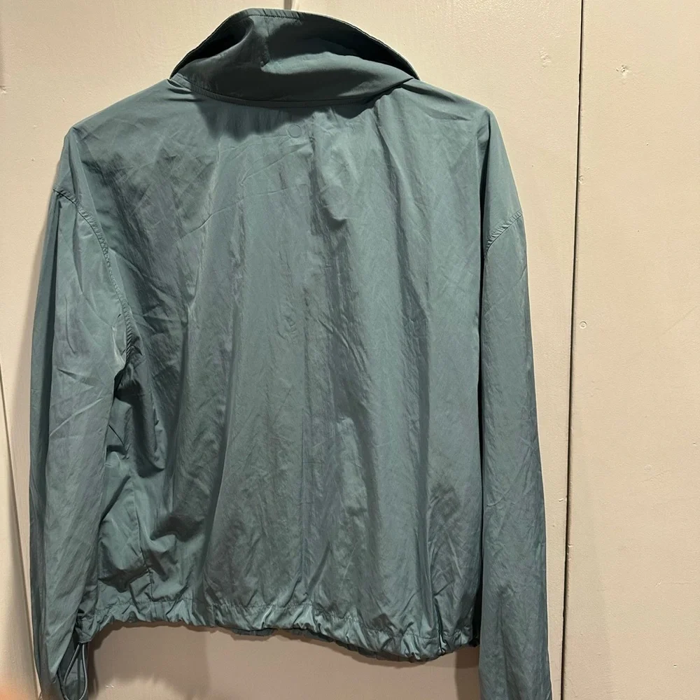Yogalicious Sea Green Utility Jacket woman size L - Picture 5 of 6
